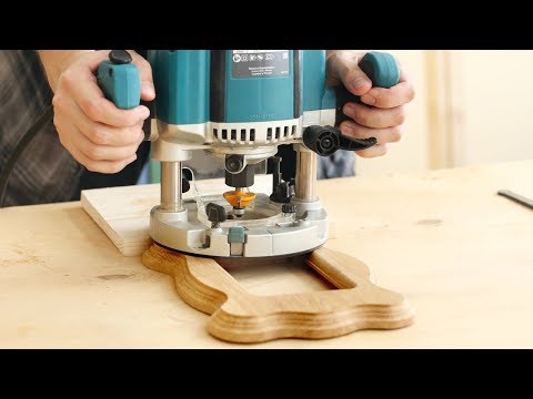 Фрезерование маленькой деревянной рамки, milling small wood frame