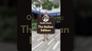 Outfit Check The Italian 