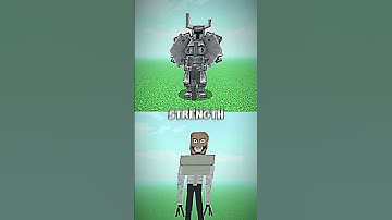 Ferrous Wroughtnaut VS Mutant Toilet#minecraftedit#minecraftshorts#skibiditoilet#skibidi#mowziesmob