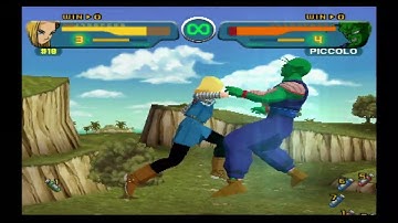 Dragon Ball Z Budokai(Gamecube)-Android 18 vs Piccolo 