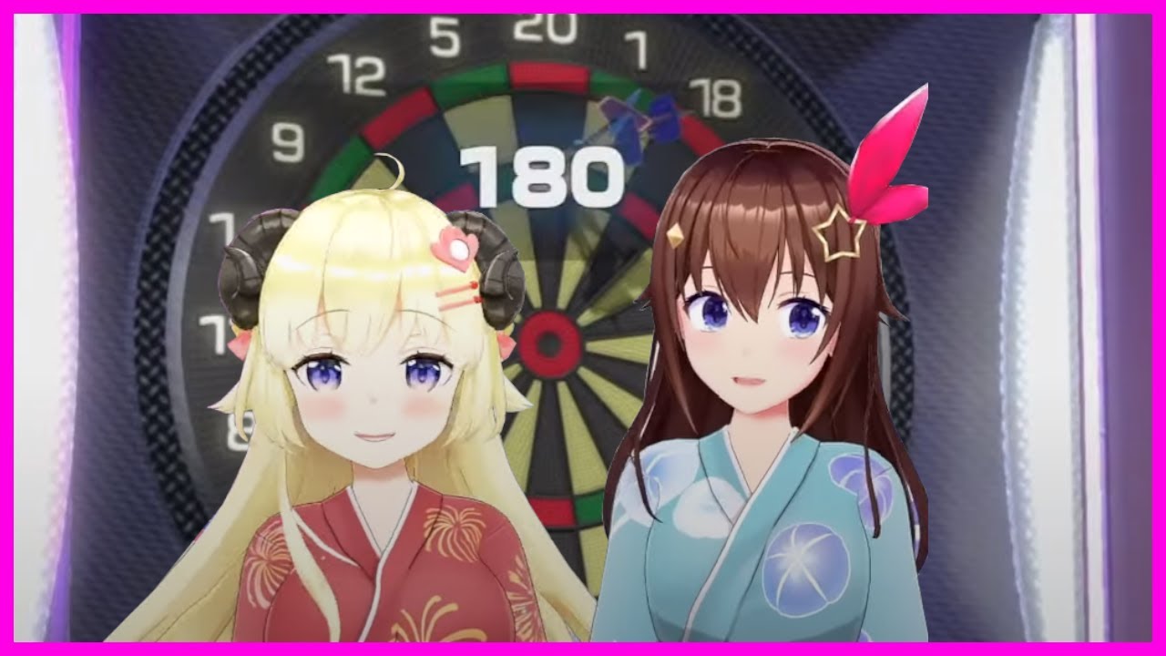 Sora, Watame and the Dart Game of the Century [Hololive]