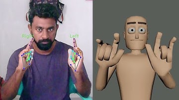 Finger Tracking | Mocap | Advanced Skeleton | MediaPipe | Maya | Test