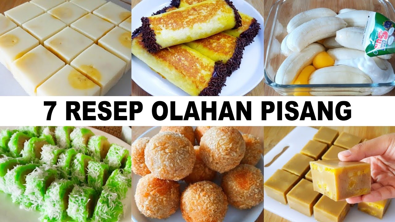 7 RESEP KUE OLAHAN PISANG LEGIT, ENAK DAN MUDAH PART 2 YouTube