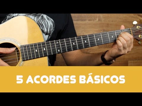 Vídeo: Devo aprender os acordes primeiro no violão?