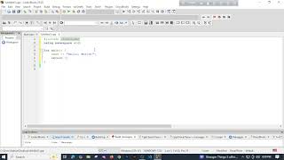 Tutorial 2 : “Your First C++ Program Explained | Hello World in C++ for Absolute Beginners”