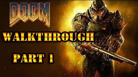 Live Doom Ultra Violent | Walkthrough Part 1 | First Twitch Stream