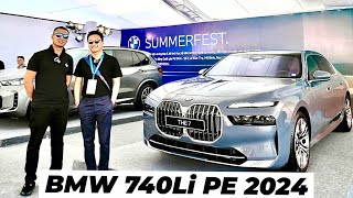 Chi tiết BMW 740i 2024 PE giá hơn 6 tỷ tại Việt Nam