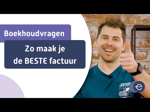 Factuur voorbeeld: gratis sjabloon invullen