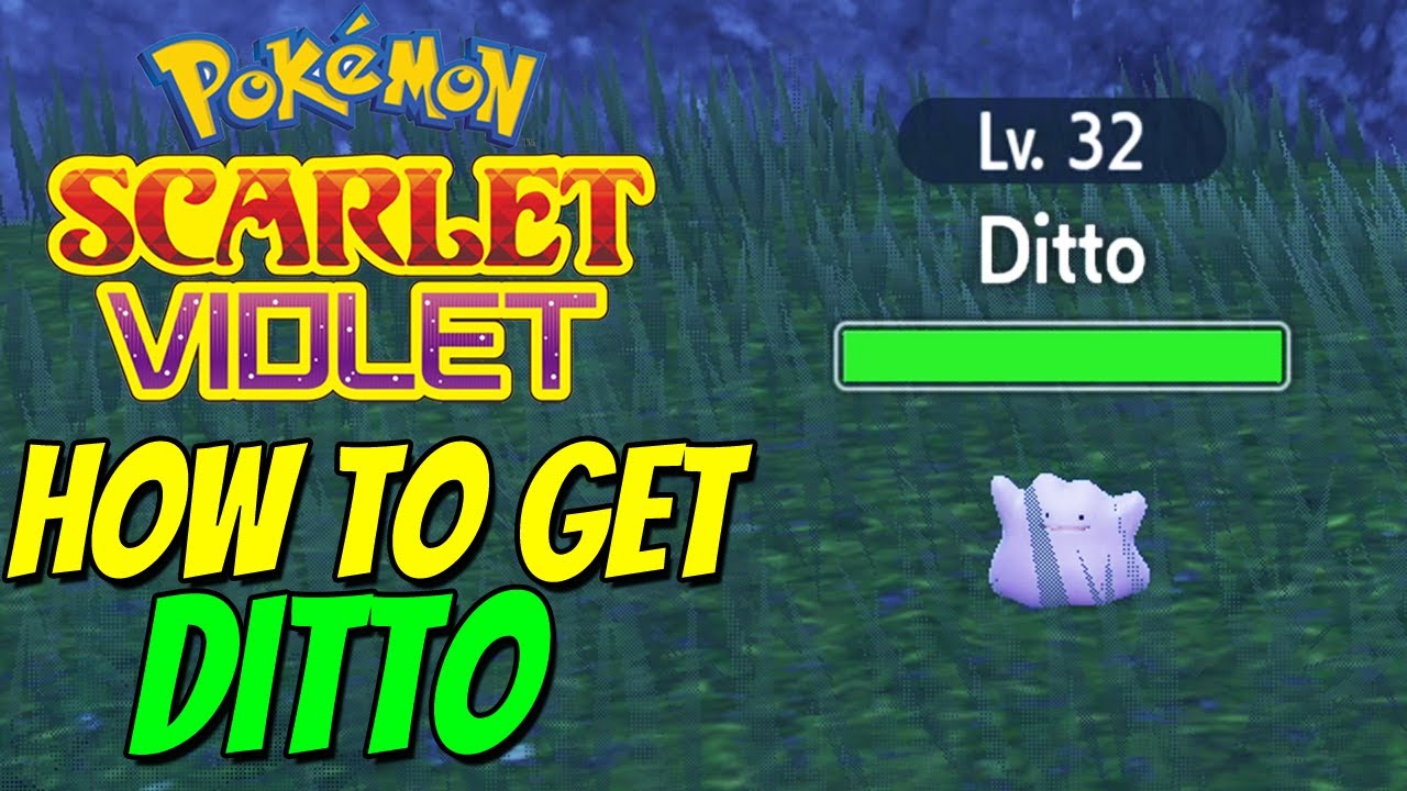 How to get Ditto in Pokemon Scarlet and Violet