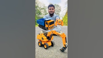 Remote Control Jcb And Dumper Truck Unboxing And Testing Short Video ||