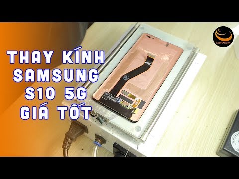 Video Quy trình thay mặt kính Samsung S10 5G UY TÍN tại... - youtube