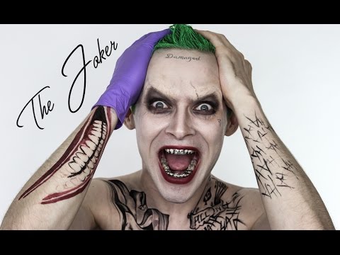 The JOKER Suicide Squad Halloween MakeUp | Jared Leto | Shonagh Scott