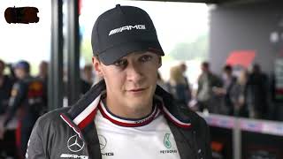 George Russell Post Qualifying Interview - F1 Belgian Grand Prix 2022