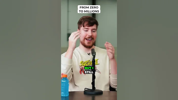 MrBeast began with nothing but his dedication, genius, and hard work. why can't you?