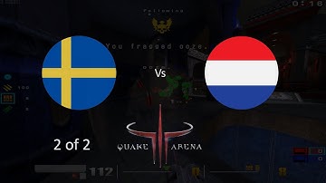 Sweden vs Netherlands Quake 3 Arena CTF q3ctf2 2004-01-06 game 2 of 2