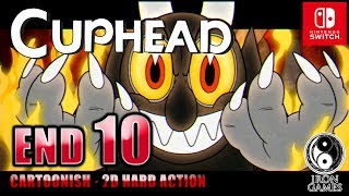 #10【全エンディング/CUPHEAD】ラスボス「デビル」ノーダメージA＋攻略！平和が戻るか闇落ちか…！？【カップヘッド】