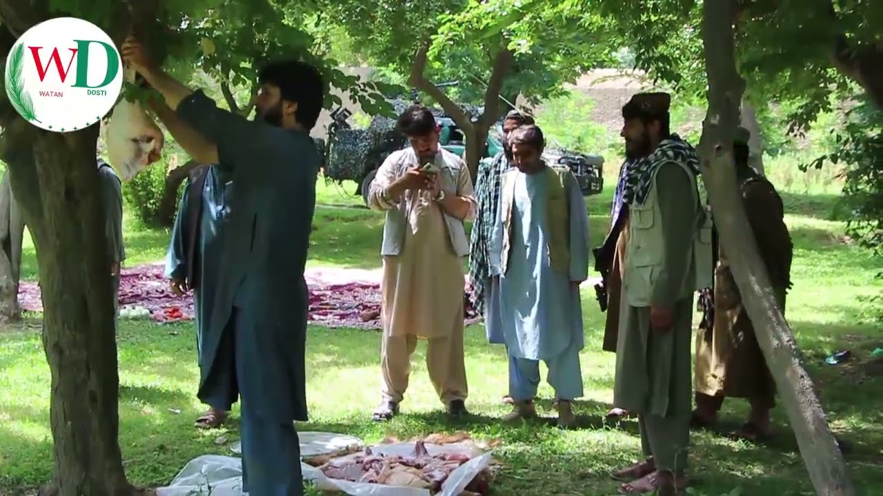 گزارش زبیر پویا از یکی از مکان های تفریحی بنام باغ زراعت  در ولایت بغلان