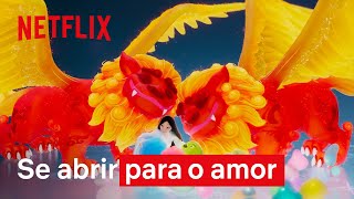 Se abrir para o amor | Clipe Musical A Caminho da Lua | Netflix Brasil