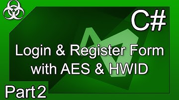 Login System HWID/Machine GUID authentication & Serial activation in C# Tutorial Part 2