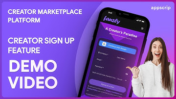 Onlyfans clone | Onlyfans Clone Script | App Demo | Creator sign up Feature Demo