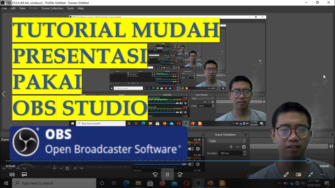 Tutorial Mudah OBS Studio - YouTube