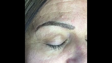 Microblading After Touch Up