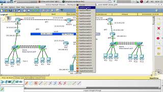 CCNA Lab configuring Extended Access List (ACL),  HSRP and, AAA