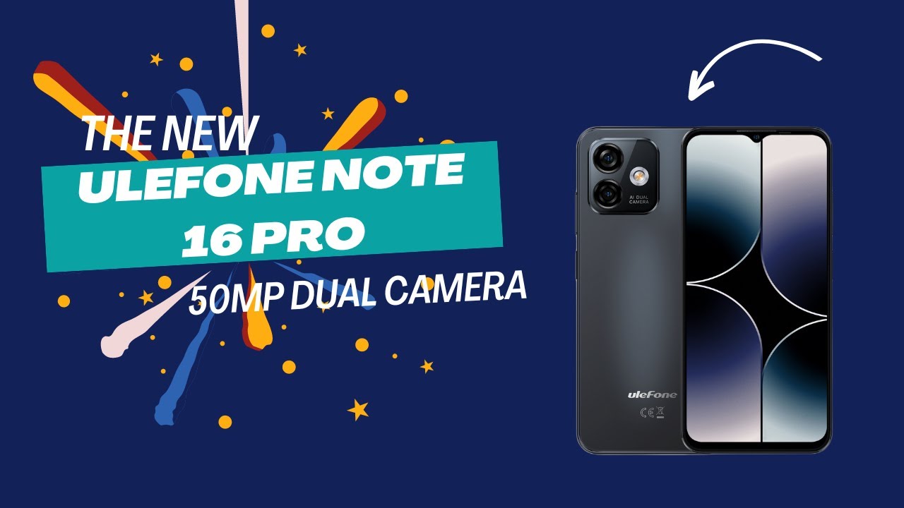 Ulefone Note 16 Pro pictures, official photos
