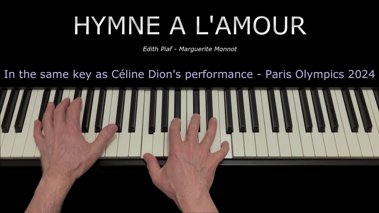 Hymne à l'amour (Hymn to love) - Céline Dion Paris Olympics 2024
