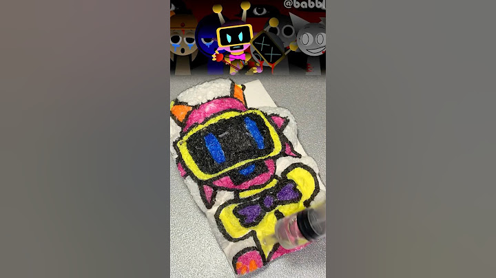 I Drew a Pink From Sprunki Pink Bot vs Fun Bot THEORY (Sad Story) With a Magic Sponge @babbleworld