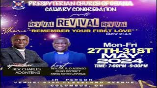 Revival Day 4: Remember Your First Love