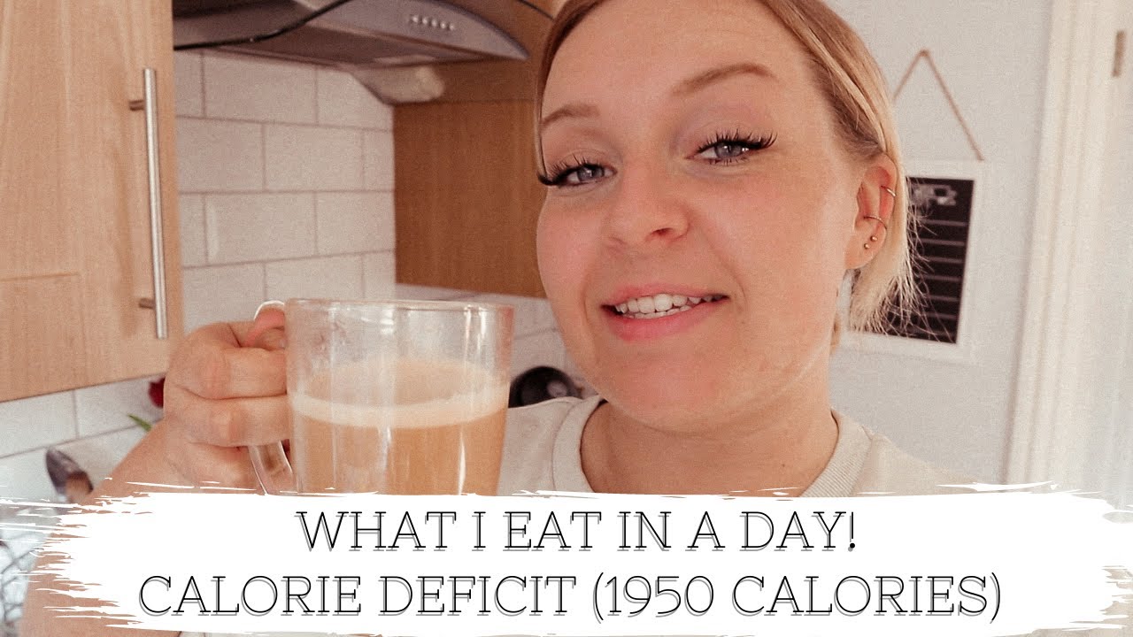 WHAT I EAT IN A DAY IN A CALORIE DEFICIT | MEET MY COACH! | WEEK 1 DAY ...