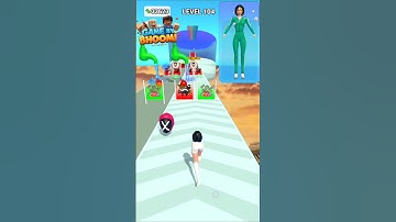 build a queen squid game level 104 #shortvideo #shorts #gaming #funny