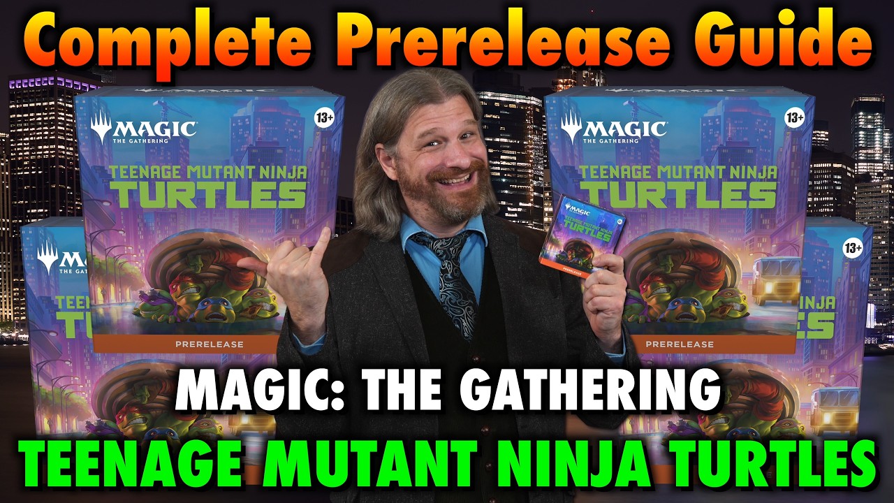 The Complete Guide To Teenage Mutant Ninja Turtles Prerelease! Magic: The Gathering Deck Building