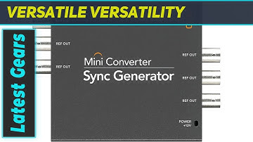 Blackmagic Design Mini Converter Sync Generator - The Ultimate Video Format Solution!