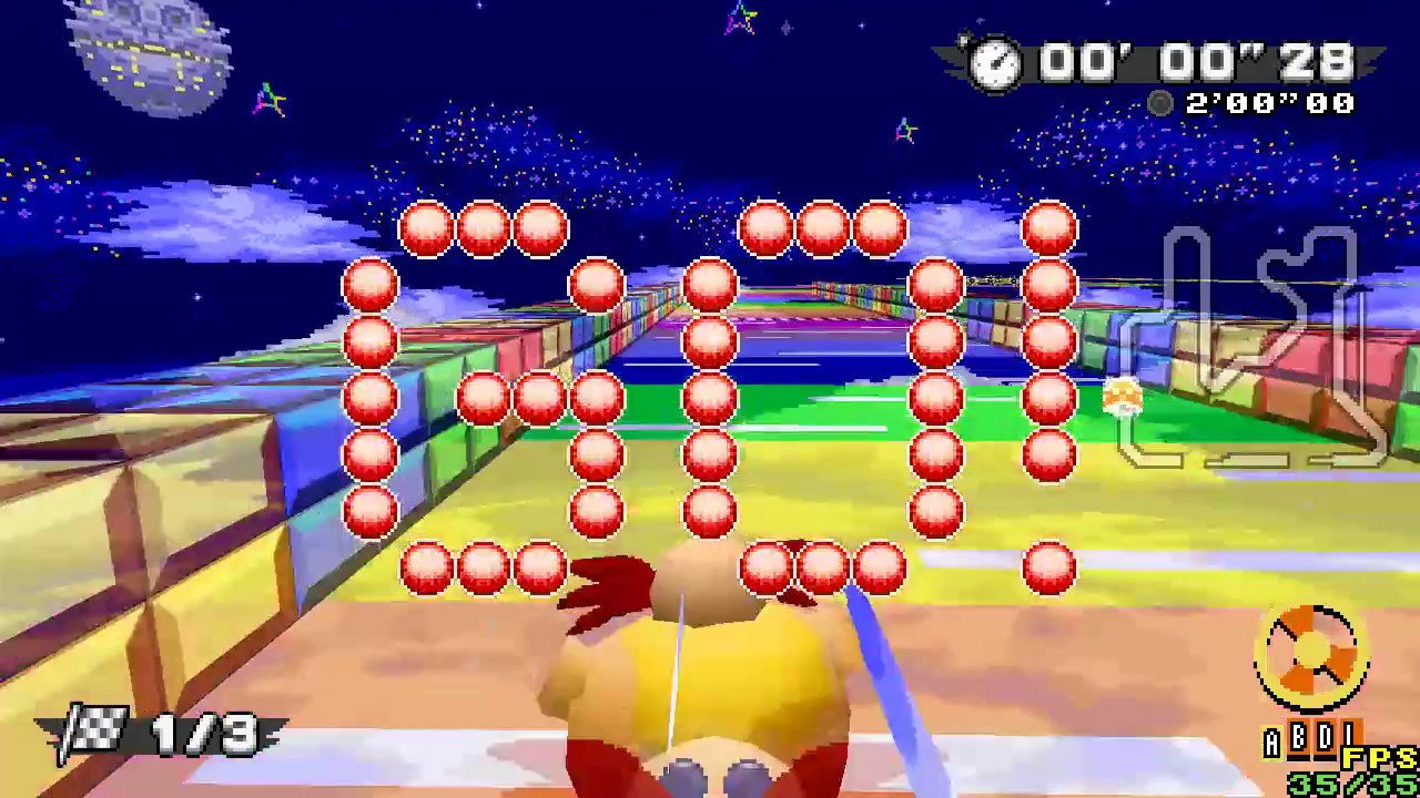 SRB2Kart - MKSC Rainbow Road - Failed Lap, Invisible Checkpoints?