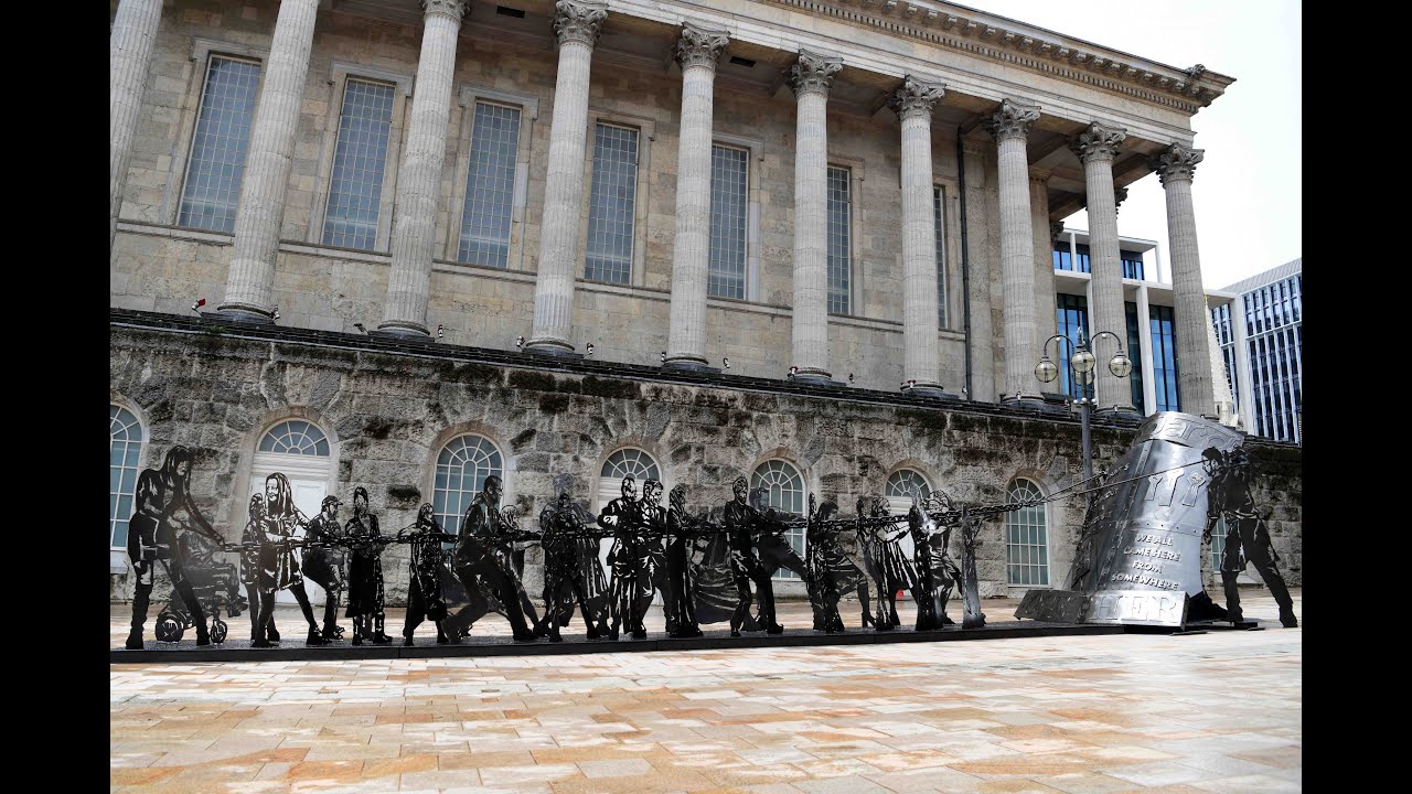 Birmingham’s Forward Together monument - my scrap video bits. Raaj Shamji