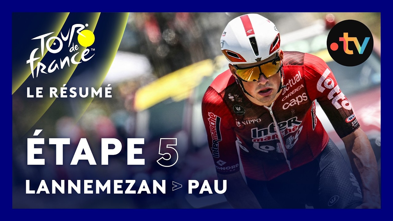 Tour de France 2026 : première EXPLICATION entre sprinteurs (résumé étape 5)