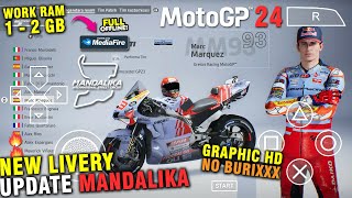 NAH INI ! COCOK BUAT NUNGGU BUKA PUASA ! RILIS MOTOGP 24 PPSSPP UPDATE MANDALIKA INDONESIA !