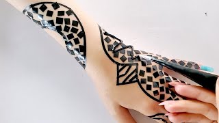 waw cadi mahaan ?New types of henna Sudan حنه شرائط سودانيه للعروس سهلة وأنيقة سويها بنفسك ?