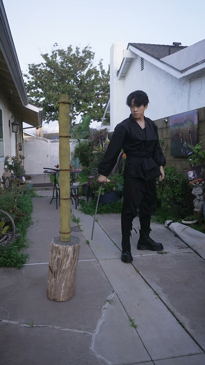 Ninja training day 1: Sliced too fast…