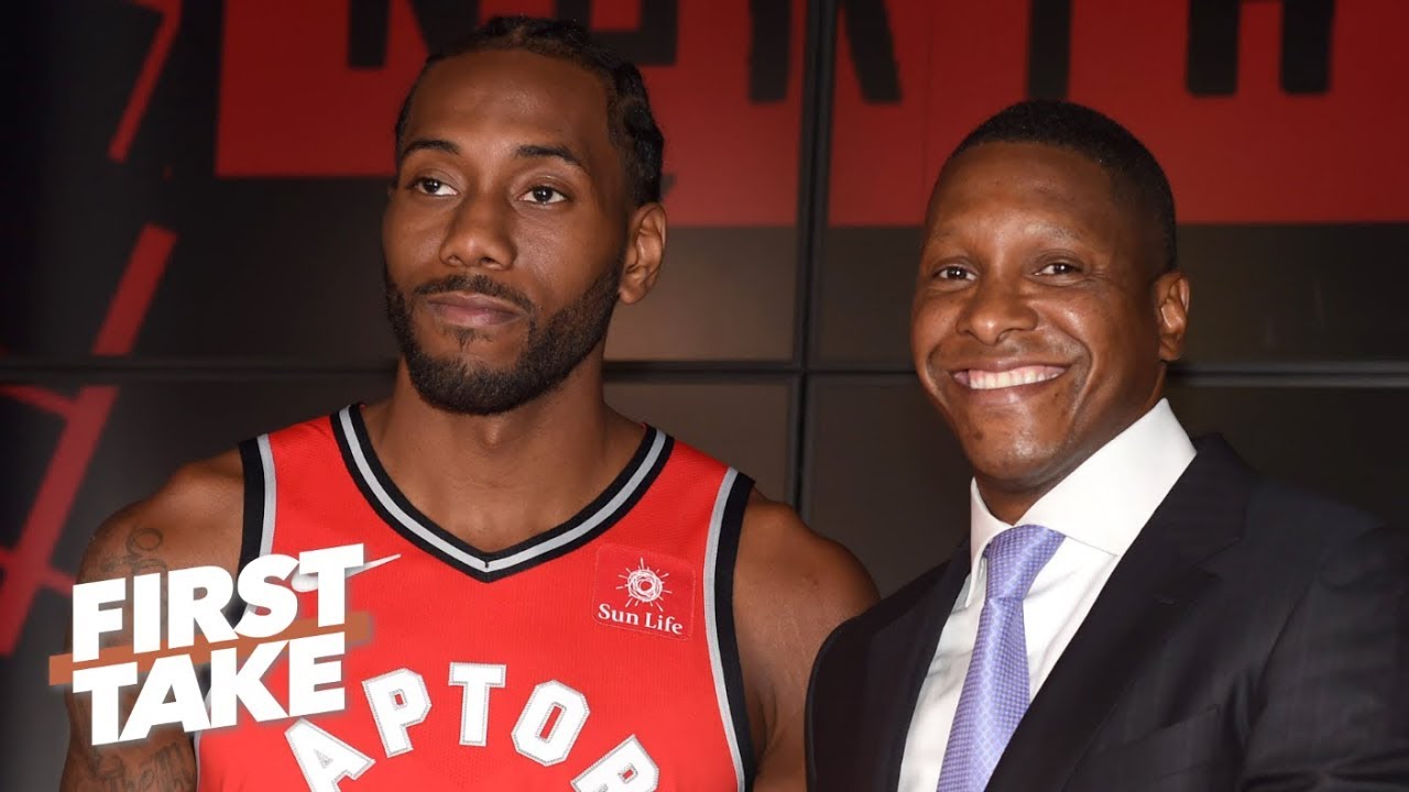 Will Kawhi stay with the Raptors now that Masai Ujiri is a lock? | First Take - ESPN thumbnail
