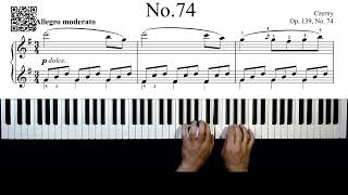 Czerny - Op. 139, No. 74 - 3,150pts