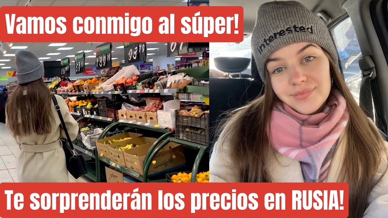 Te van a sorprender los PRECIOS en RUSIA! Una vuelta por un supermercado ruso