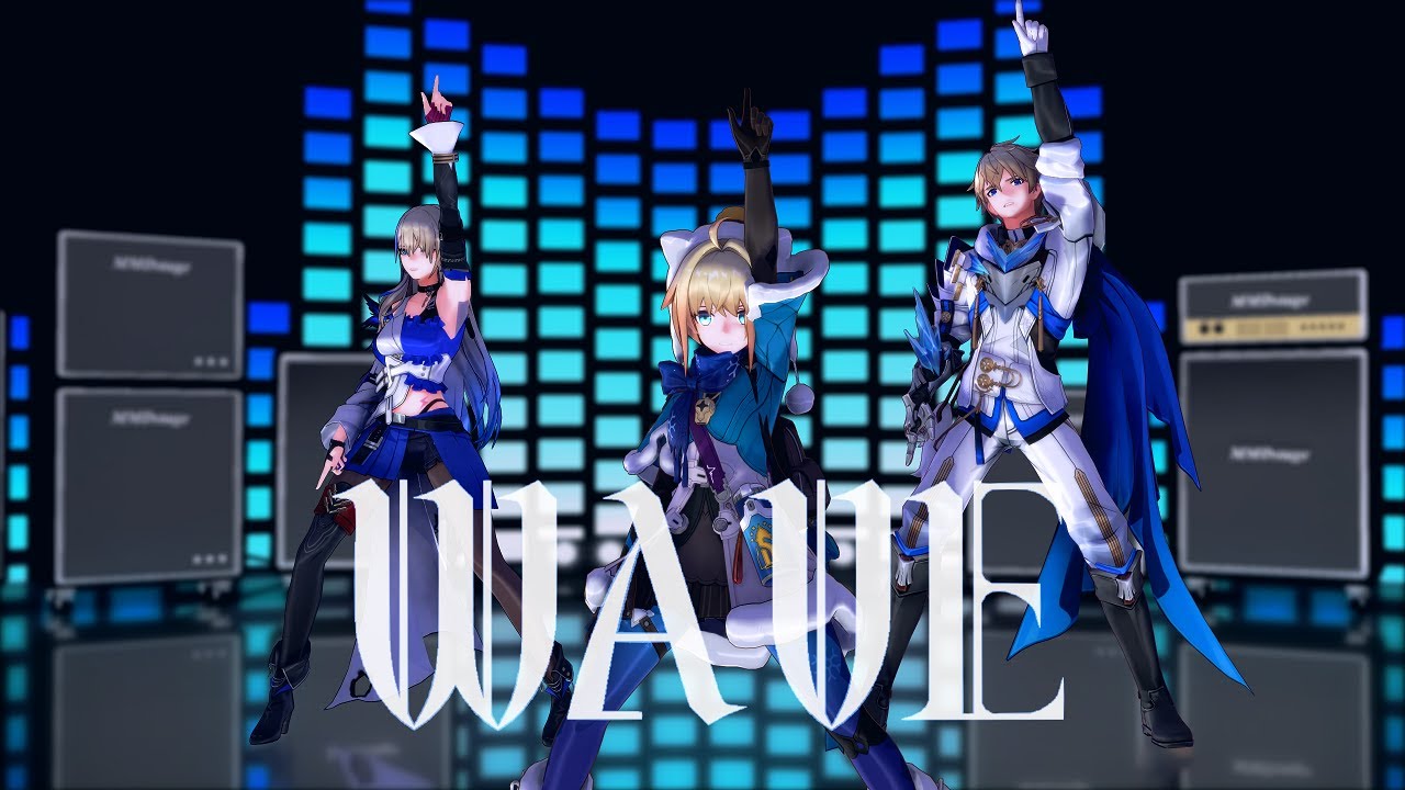 【MMD/崩壊：スターレイル】WAVE【ランドゥー家】