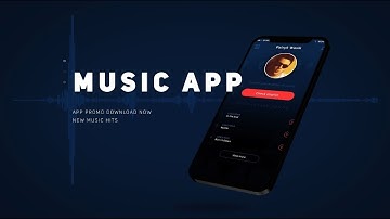 Music App Demo After Effects Template