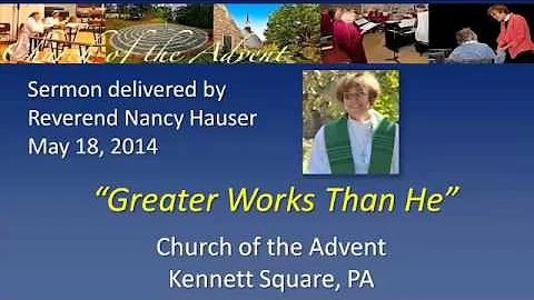 Nancy Hauser Sermon 5 18 14