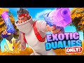 INSANE Exotic Dualies ONLY Win in Solo ARENA Champs!