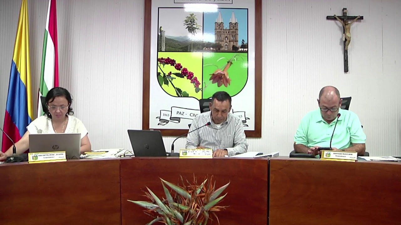 DÉCIMO QUINTA SESIÓN DEL PRIMER PERIODO DEL CONCEJO MUNICIPAL DE JARDÍN - 2026