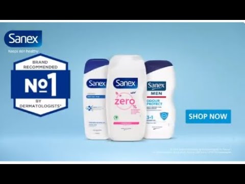 Sporten Verandering strategie Sanex shower gels, soothe sensitive skin - YouTube